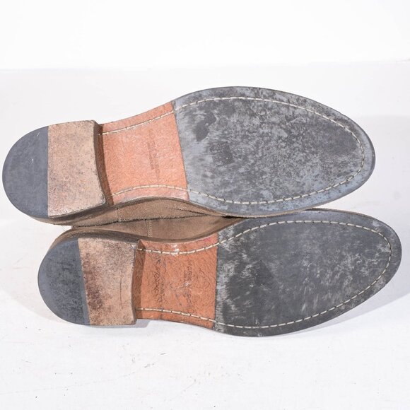 Mark Nason Chelsea Boots in Sand Suede - 11 - Picture 5 of 6